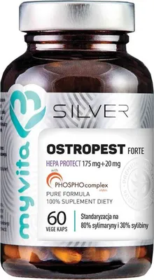 Produktbild von Silver Milk Thistle Forte 175mg 60 Capsules