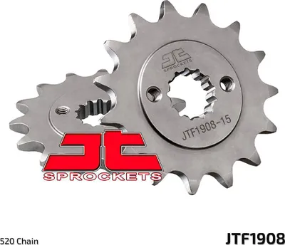 Produktbild von JT Sprockets Ritzel 520 14Z feinverzahnt Innendurchmesser 19mm / 22mm kompatibel mit KTM Duke, Husqvarna Svartpilen Vitpilen RC 390 / 401 ccm Bj. 2013 - 2020