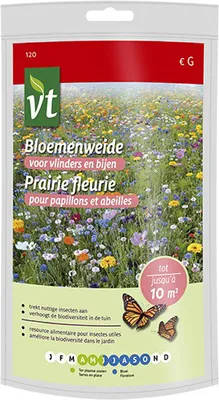 Produktbild von Blumenwiese Für Schmetterlinge Und Bienen Samen - Ca. 15 gr | VT_120