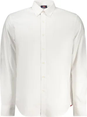 Produktbild von Weißes Herrenhemd mit Button-Down-Kragen und 2-Knopf-Manschetten