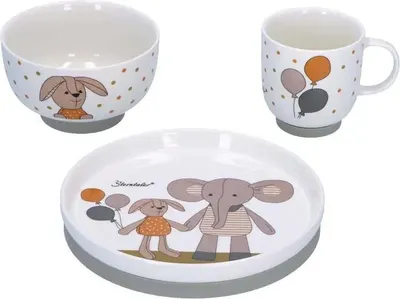 Produktbild von Sterntaler Porzellan-Geschirr-Set Eddy+Happy