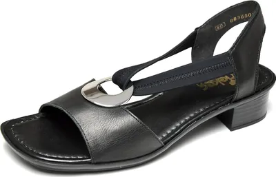 Produktbild von Rieker 62662-01 Damen Sandalen schwarz