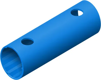 Produktbild von QUADRO Ersatzteil Rohr kurz 15cm (blau)