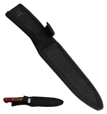 Nylon-Messerscheide für Klingen bis 13,5 cm, schwarz