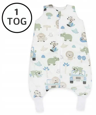 Produktbild von Ankras Schlafsack mit Beinen 92-104 cm 1 TOG Baumwolle