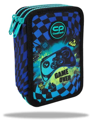 Obrázek produktu pro Piórnik potrójny z wyposażeniem Coolpack Jumper 3 Gamer Chess