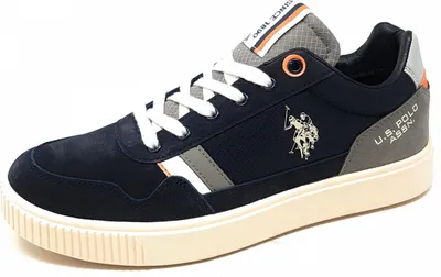 Produktbild von US Polo Herrenschuhe Schnürschuhe sportlicher Schnürer Blau Freizeit, Schuhgröße:40 EU