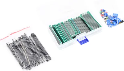 Obrázek produktu pro Sada oboustranných desek, sada desek s plošnými spoji, elektronická deska, deska s plošnými spoji, sada elektroniky, deska s plošnými spoji