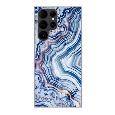 Produktbild von MuchoWow® Handyhülle Schutzhülle Hülle für Samsung Galaxy S22 Ultra Natursteine - Abstrakt - Chic Silikon Softcase Handy Hülle - Abbildung
