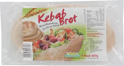 Produktbild von Mestemacher Kebab Brot (400 g)