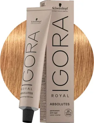 Produktbild von Schwarzkopf Igora Royal Absolutes, Blond, 9-50, Frauen, 60 ml, Alle Haare, Farbspeichernd, Nährend, Glanz