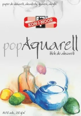 Zdjęcie produktu dla Blok do akwareli Pop Aquarell A4 10 arkuszy 250 g/m²