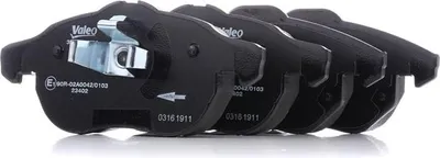 Produktbild von VALEO Bremsbeläge Satz Vorne für OPEL ZAFIRA B (A05) 301678