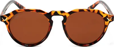 Produktbild von Vuch damen oval frauen-sonnenbrillen Lansa Design Brown braun gläser