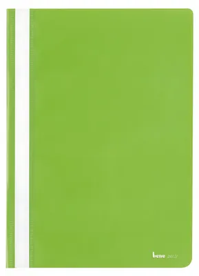 Produktbild von Schnellhefter A4, dokumentenecht, PP, grün, transparenter Deckel