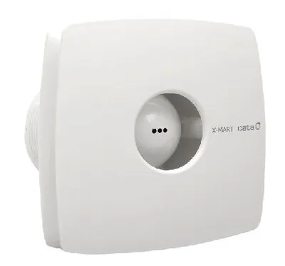 Produktbild von Sapho Cata X-Mart - Kúpeľňový ventilátor axiálny X-MART 15, 25 W, potrubie 150 mm, biela 01030000