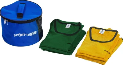 Produktbild von Sport-Thieme Kennzeichnungswesten-Set "Premium", Kinder, Gelb/Grün