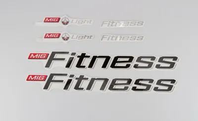 Produktbild von Fahrrad DEKOR Satz Aufkleber Rahmen frame Decal Sticker MIG Fitness 6-teilig