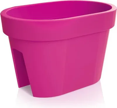 Zdjęcie produktu dla Prosperplast Blumentopf LOFLY RAILING Lang Magenta 39,6 cm