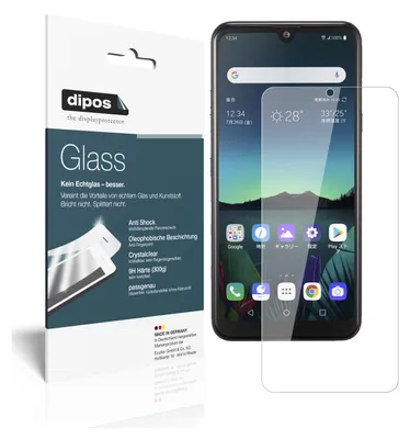 Obrázek produktu pro 2x ochranná fólie pro LG K50 - anti-nárazová fólie 9H, skleněný materiál (1x přední strana + 1x zadní strana)