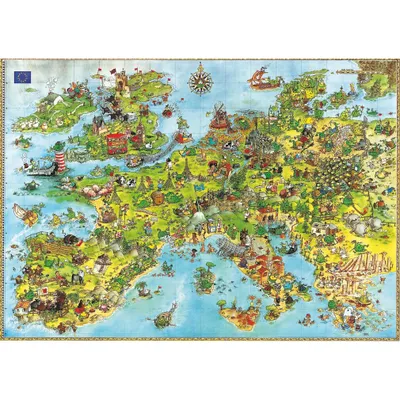 Immagine prodotto di Draghi Uniti (Puzzle)