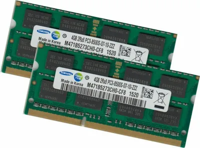 Obrázek produktu pro Samsung 8Gb 2x 4Gb DDR3 1066 Mhz Ram pro Apple MacBook + MB Pro, Imac, Mac Mini