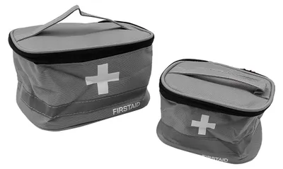 Produktbild von Solidchoice – Set mit 2 tragbaren Erste-Hilfe-Sets für Reisen und Camping