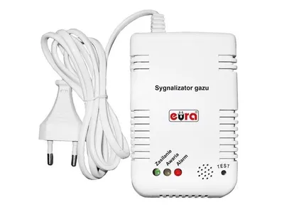 Zdjęcie produktu dla Czujnik gazu ''EURA'' GD-00A2 230V/50Hz z przewodem