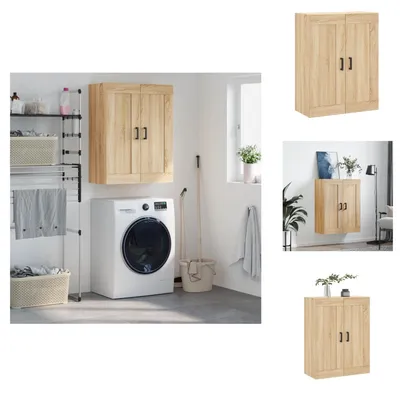 Image de vidaXL Armoire murale Chêne Sonoma 69,5x34x90 cm Bois composite - Sideboards