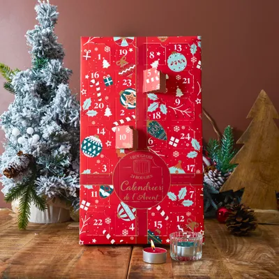 Image de Calendrier Avent Photophore Et Bougie Parfume