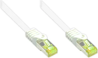 Image de Good Connections 8070R-005W Good Connections Patchkabel m. Cat.7 Rohkabel  weiß 0,5m
