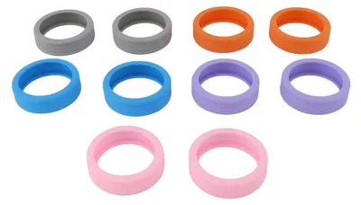 Image de Housses de protection pour roulettes de valises - Roulettes pivotantes - Roulettes de bagages - Réduction du bruit - Amélioration esthétique - Housse de bagage