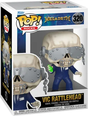 Produktbild von Megadeth - Vic Rattlehead 320 - Funko Pop! Vinyl Figur