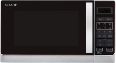 Produktbild von Sharp R642INW Mikrowelle Mikrowellengerät silber 800W 20L 5Leistungsstufen
