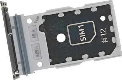 Produktbild von Samsung Galaxy S24 Ultra – SIM-Kartenhalter – Grau, Orange, Violett