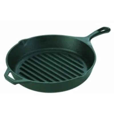 Produktbild von Lodge L8GP3 Bratpfanne, 26 cm max. Durchmesser, Gusseisen/Gussaluminium, Induktionsherd-geeignet