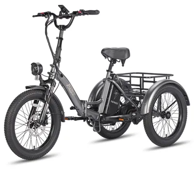 Immagine prodotto di FAFREES F20 Mate Bicicletta elettrica - Motore 250W Batteria 48V20Ah 20" Pneumatici Freno a disco idraulico - Grigio canna di fucile