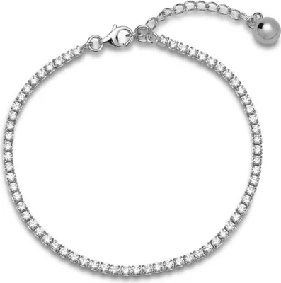 Produktbild von Tennisarmband 925er Silber poliert Zirkonia SB0227