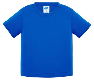 Produktbild von JHK - T-Shirt für Baby, Rundhalsausschnitt LT4360 (0 Jahre) (Königsblau)