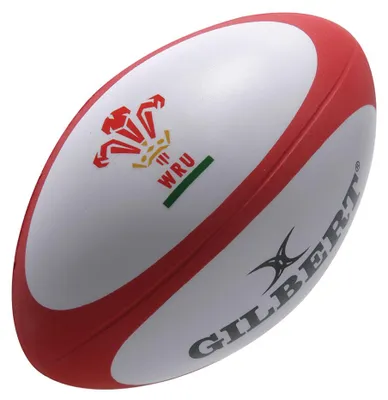 Produktbild von Gilbert Rugbyball Stressball Wales - Stressball für Rugbyfans