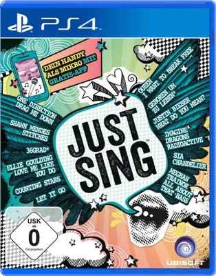 Produktbild von Ubisoft Just Sing 2017, PlayStation 4, E (Jeder), Physische Medien
