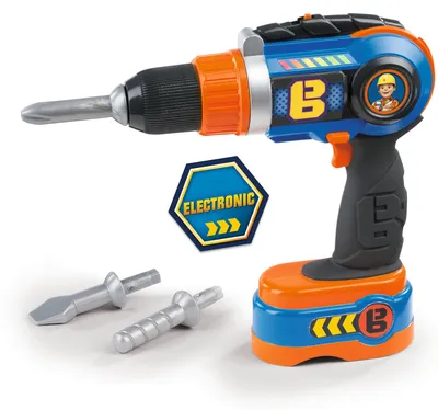 Produktbild von Smoby Bob der Baumeister Elektronischer Akkuschrauber,360130
