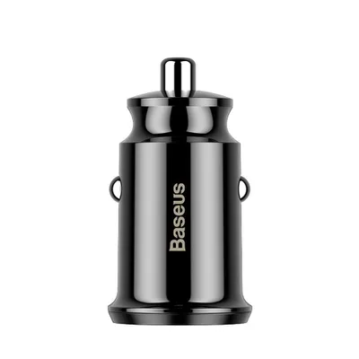 Produktbild von Baseus Grain Ladegerät (Dual USB 5V 3.1A ) Black
