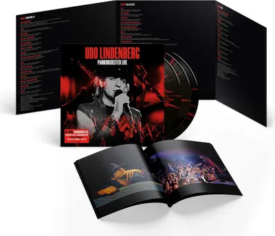Obrázok produktu pre Udo Lindenberg: 50 Jahre Panikorchester Live (Limited & Numbered anniversary edition) (Splattered Vinyl) - (Vinyl / Rock (Vinyl))