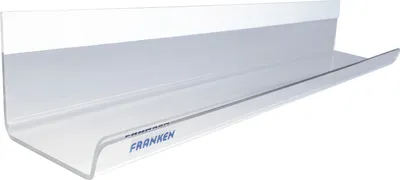 Produktbild von FRANKEN Ablageschale für Glastafeln, Acryl, transparent