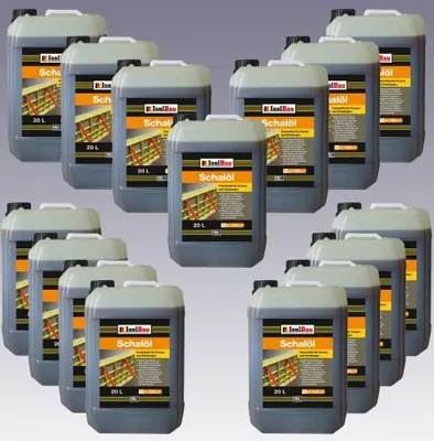 Produktbild von Isolbau Schalöl Professional - 15x 20 Liter Trennmittel für Formen & Schalungen - Beton-Trennmittel, begrenzt die Haftung von Beton, Mörtel & Kleber