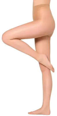 Produktbild von Nur Die Transparent 15 DEN Fein-Strumpfhose seidig glänzende Optik Komfortbund f