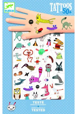 Immagine prodotto di Tatuaggi temporanei piccoli vietati, Djeco