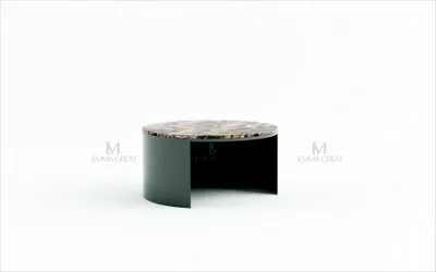 Produktbild von Designer Rund Couchtisch Wohnzimmertisch Kaffeetisch Sofa Tisch Beistell Marmor