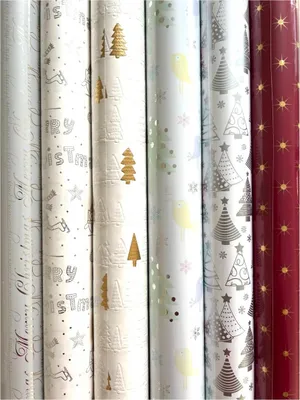 Obrázek produktu pro Noël balicí papír - různorodý vánoční papír, balicí papír na Vánoce - 3 metry x 70 cm - 6 rolí